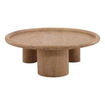 Light Natural Mango Wood Table 43.5 in Wide