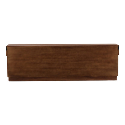 Brown Mango Wood Sideboard 97.5 in Wide