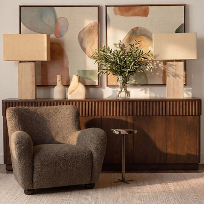 Refined Mango Wood Cabinet