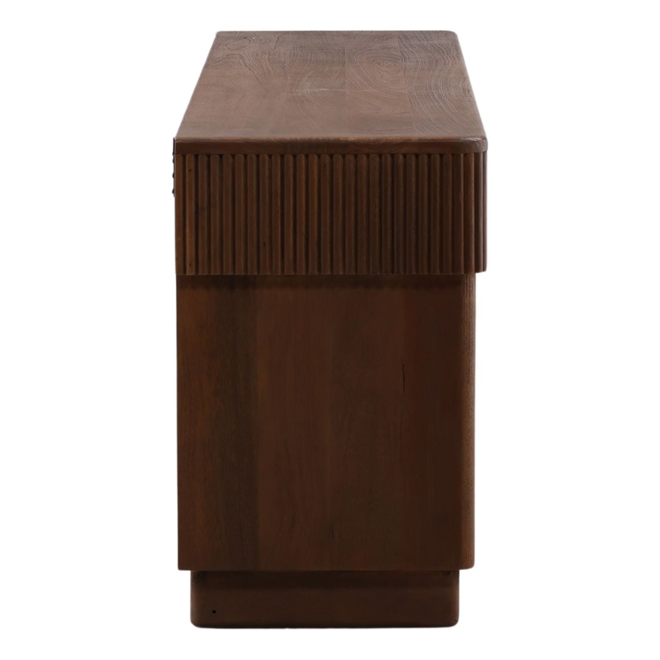 Brown Mango Wood Sideboard 97.5 in Wide