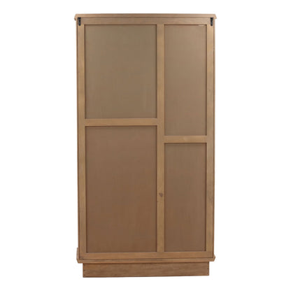 Natural Mango Wood Cabinet 46 in Wide