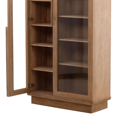 Natural Mango Wood Cabinet 46 in Wide
