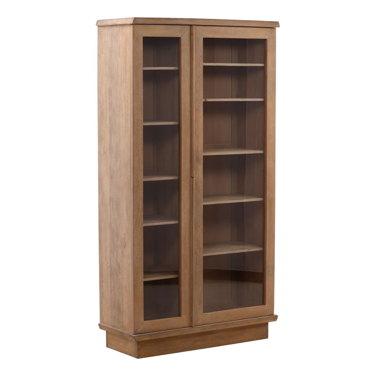 Natural Mango Wood Cabinet 46 in Wide