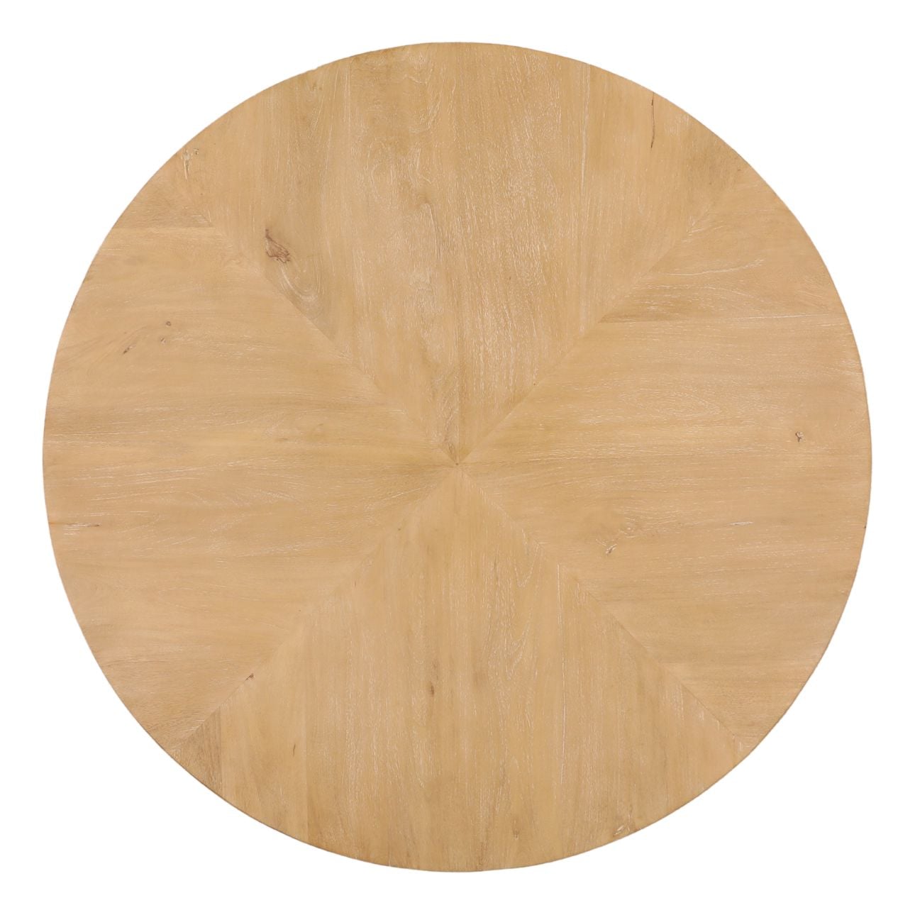 Light Natural Mango Wood Table 48 in Wide