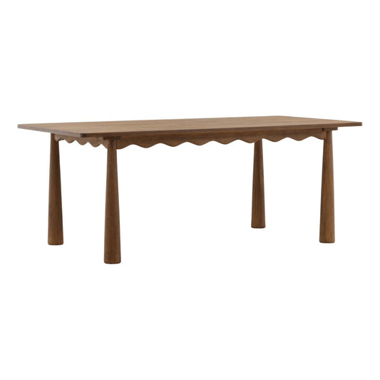 Brown Mango Wood Table 78 in Wide