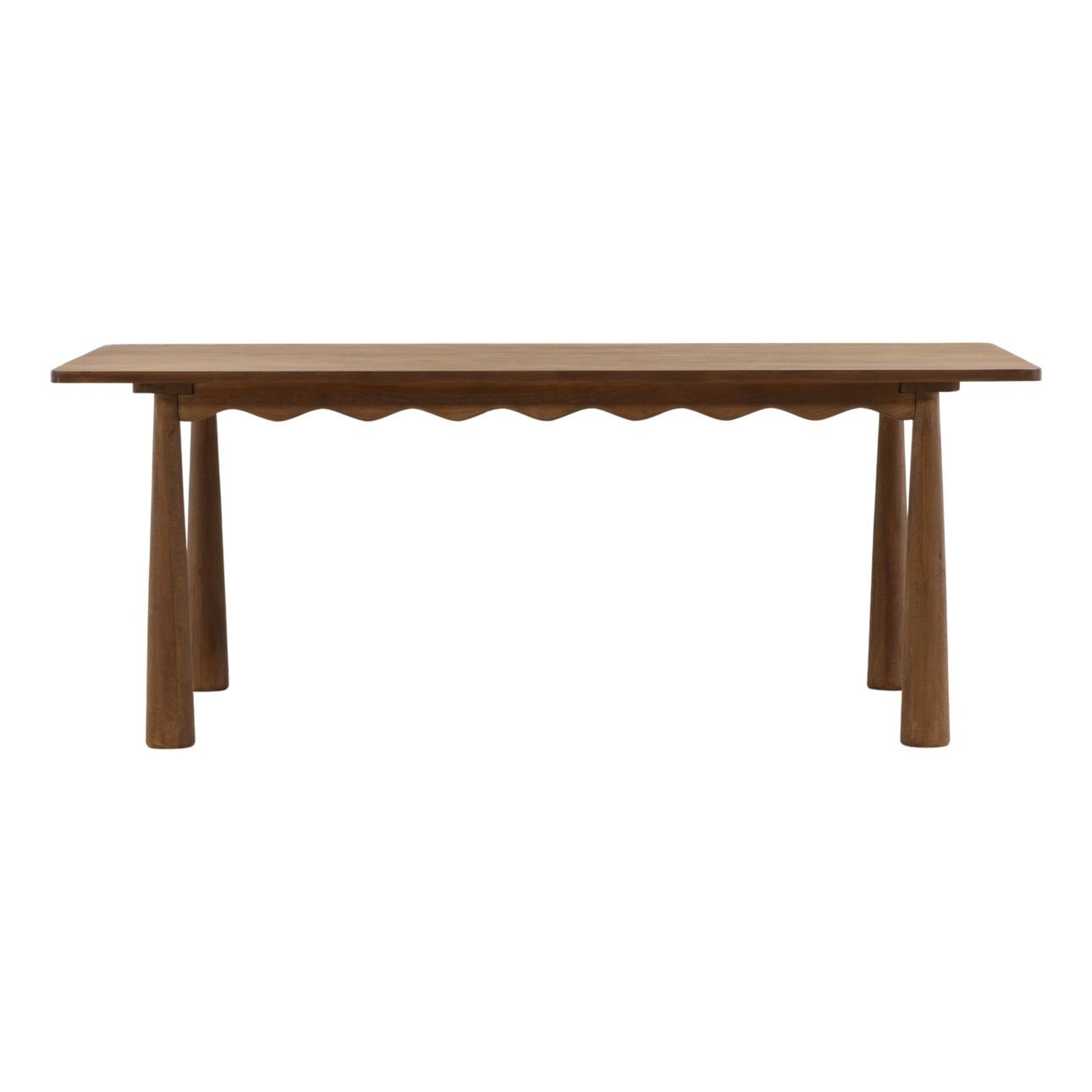 Brown Mango Wood Table 78 in Wide