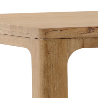 Light Natural Mango Wood Table 96 in Wide