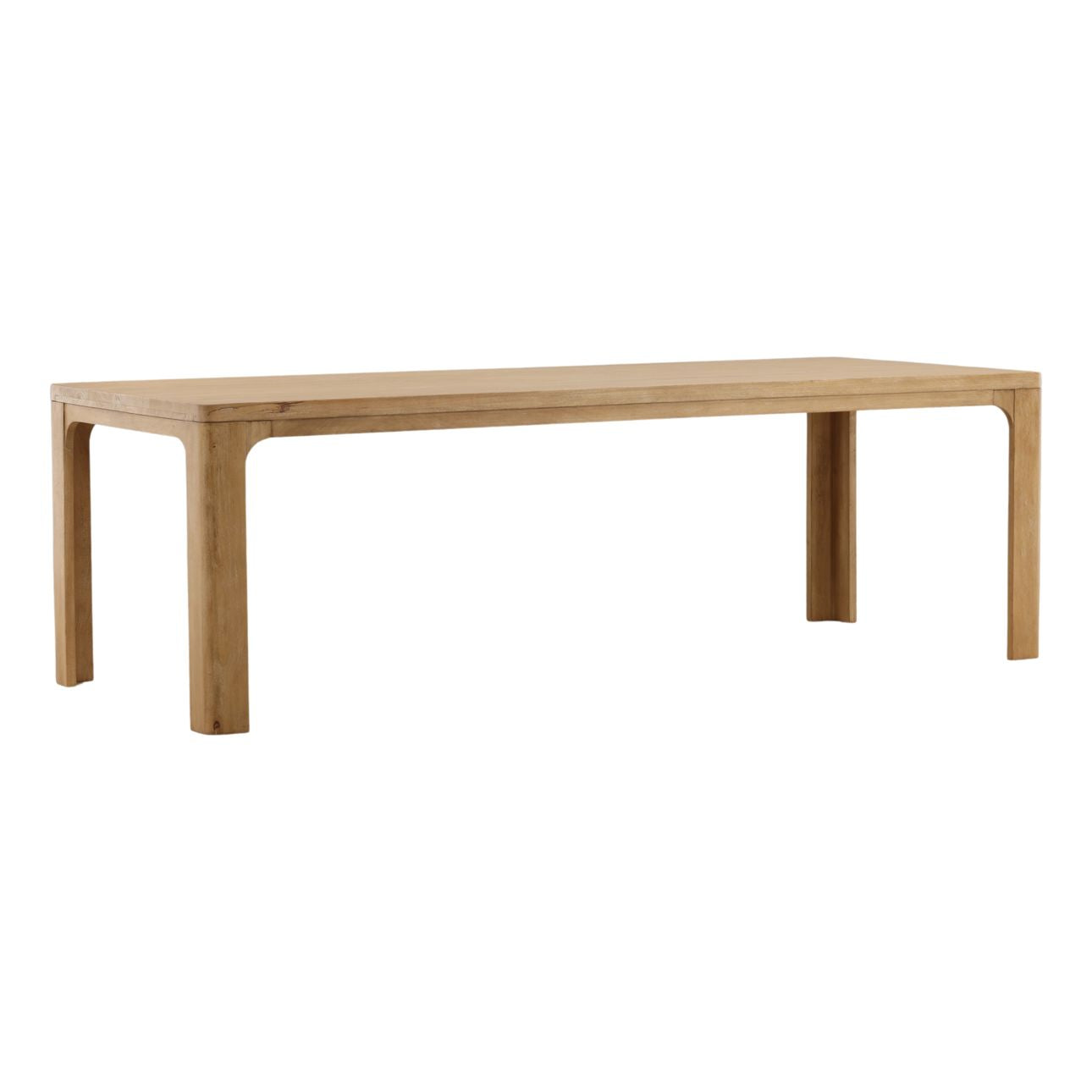 Light Natural Mango Wood Table 96 in Wide