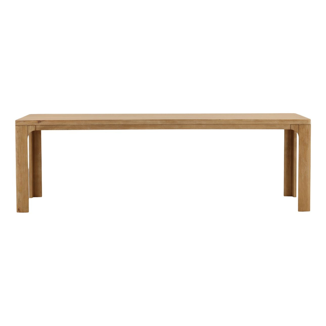 Light Natural Mango Wood Table 96 in Wide