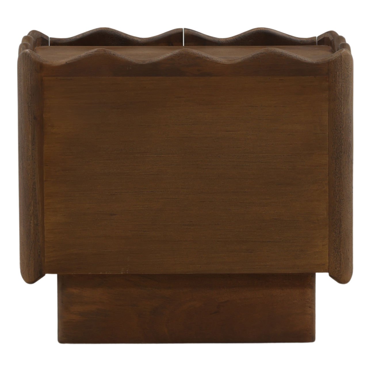 Brown Mango Wood Nightstand 27 in Wide