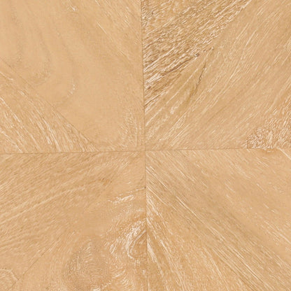Light Natural Mango Wood Table 19 in Wide