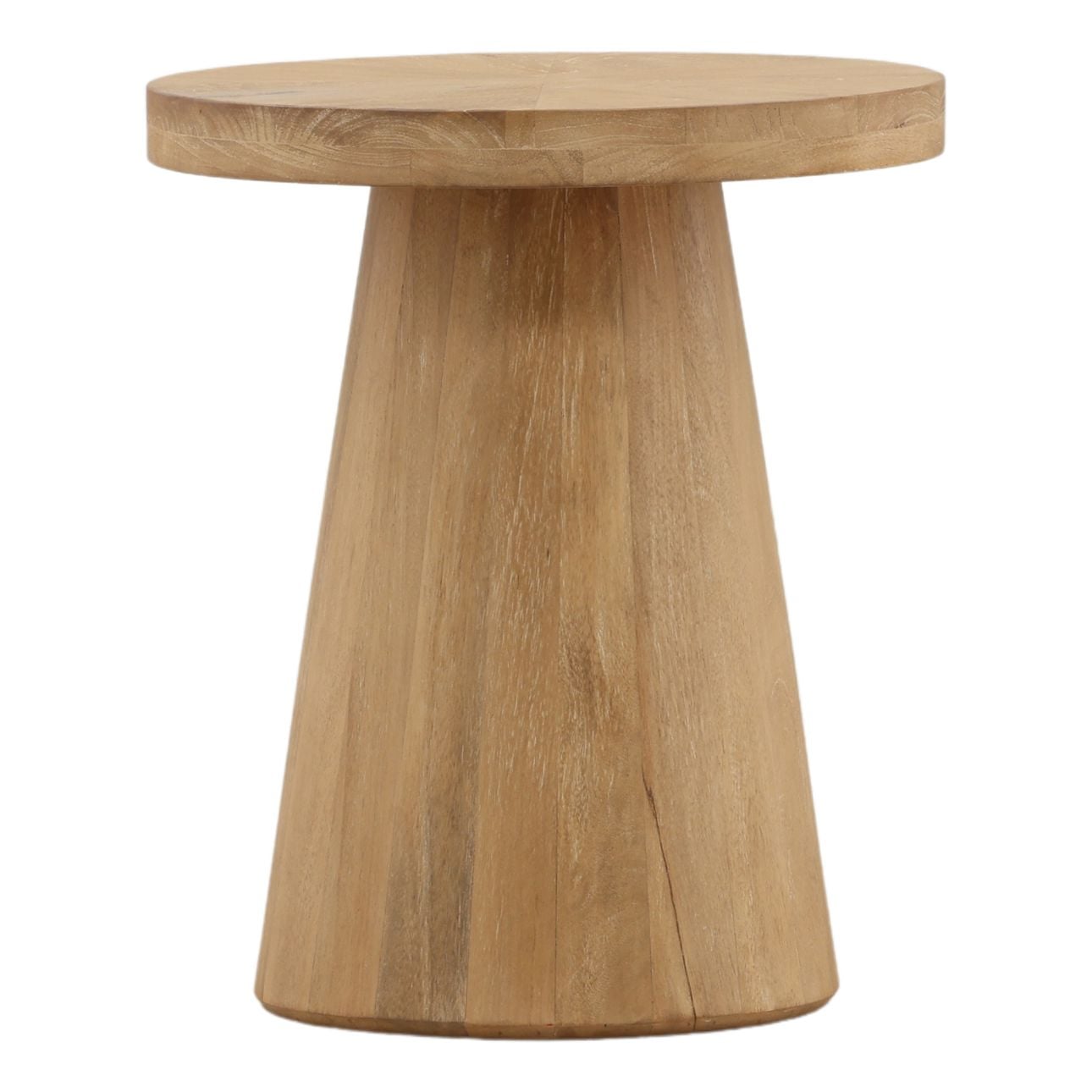 Light Natural Mango Wood Table 19 in Wide