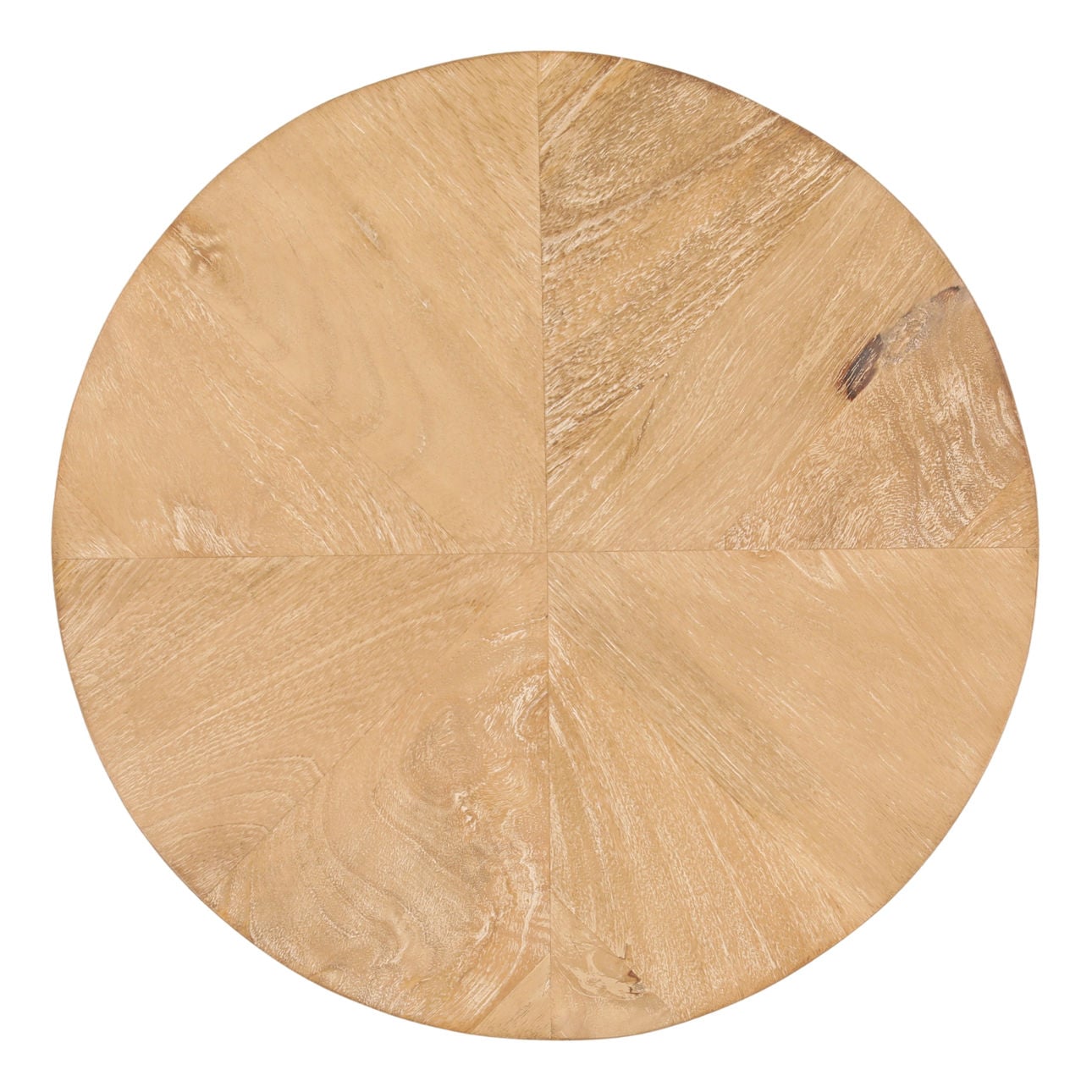 Light Natural Mango Wood Table 19 in Wide