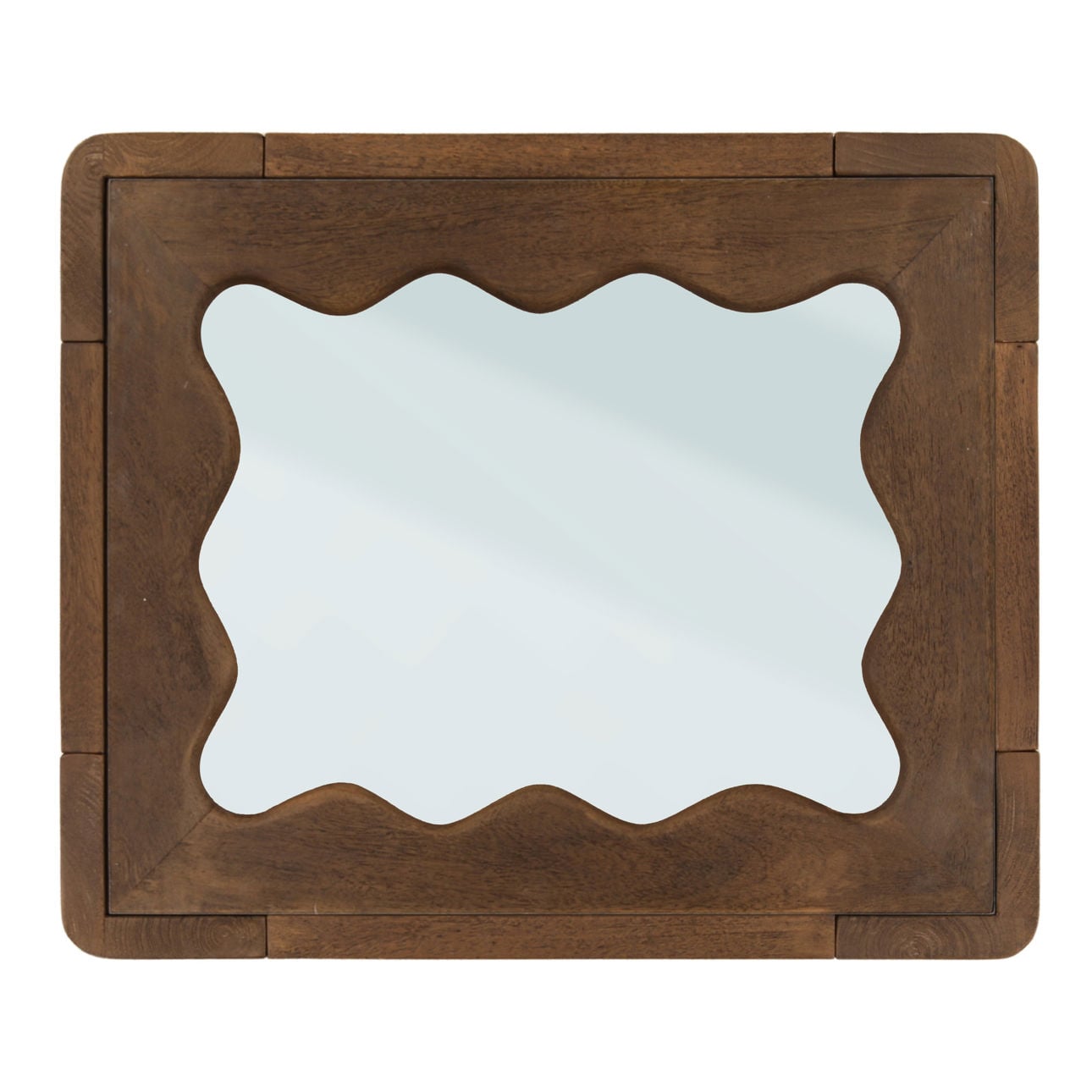 Brown Mango Wood Table 24 in Wide