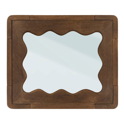 Brown Mango Wood Table 24 in Wide
