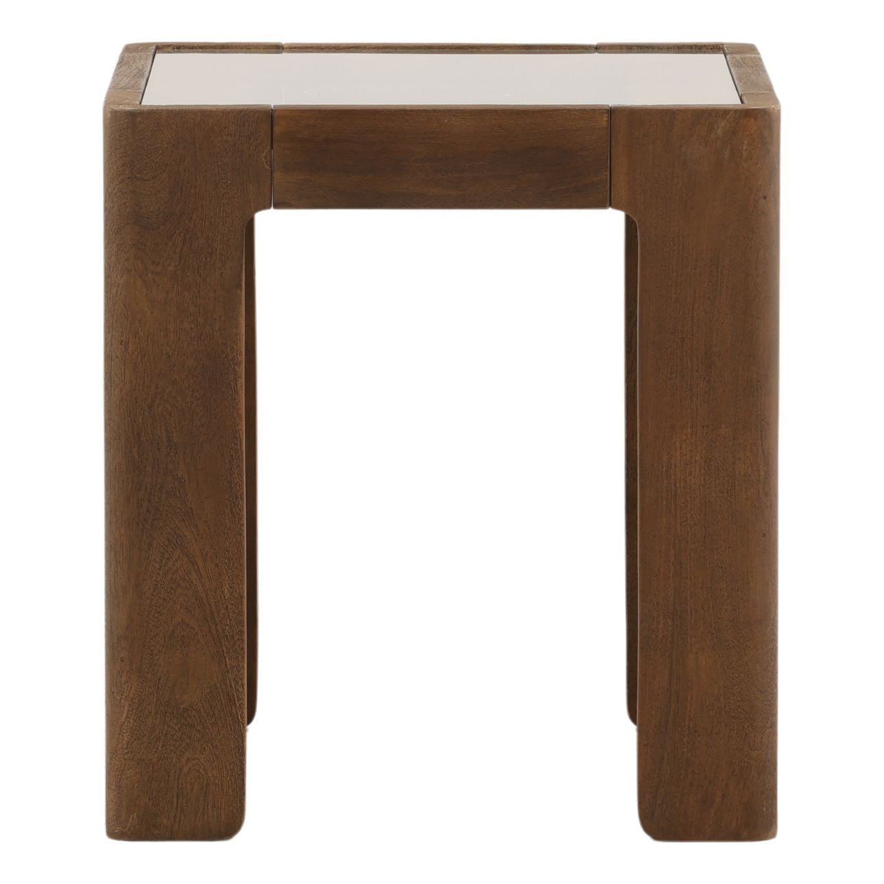 Brown Mango Wood Table 24 in Wide