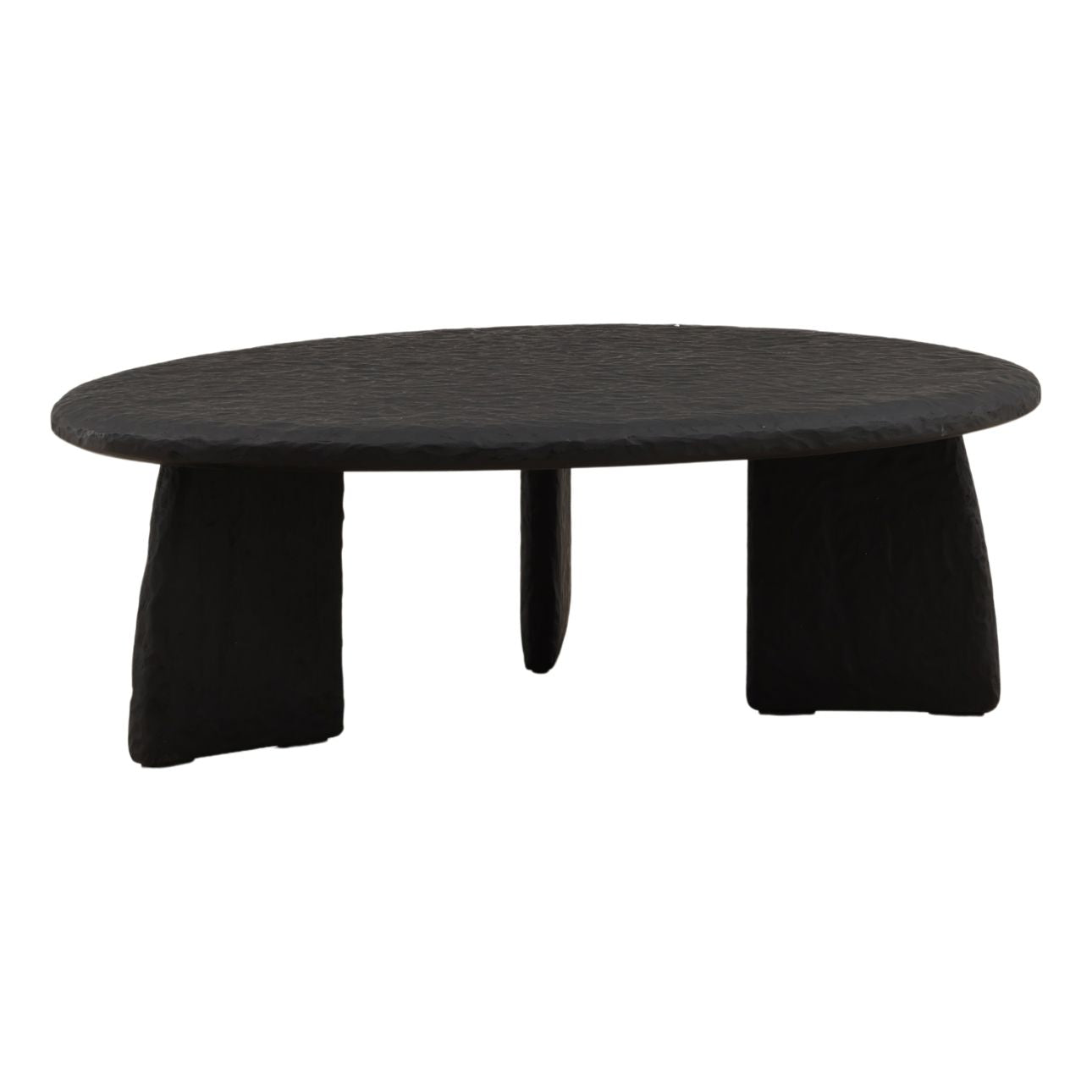 Black Mindi Wood Table 39 in Wide