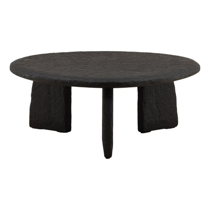 Black Mindi Wood Table 39 in Wide