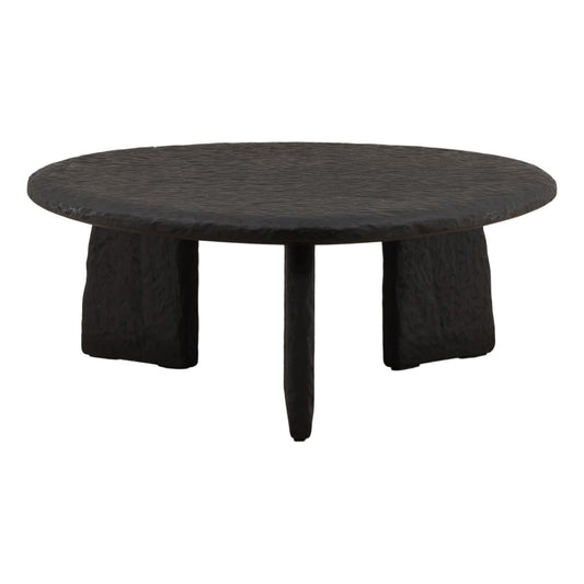 Black Mindi Wood Table 39 in Wide