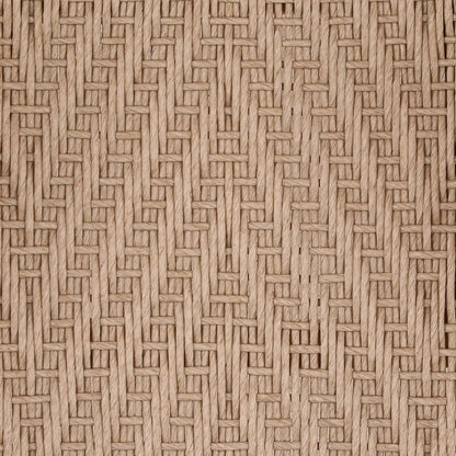 Signature Synthetic Rope and Teak Wood Dining Chair