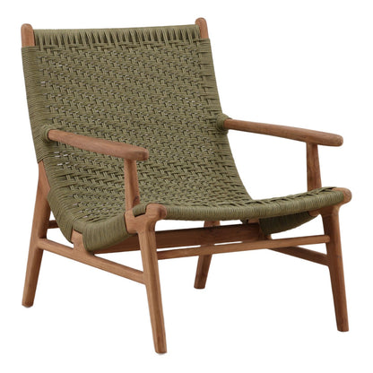 Modern Synthetic Rope and Teak Wood Outdoor Furniture