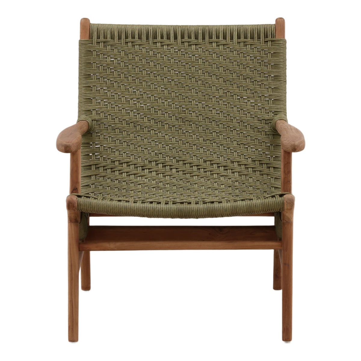 Modern Synthetic Rope and Teak Wood Outdoor Furniture
