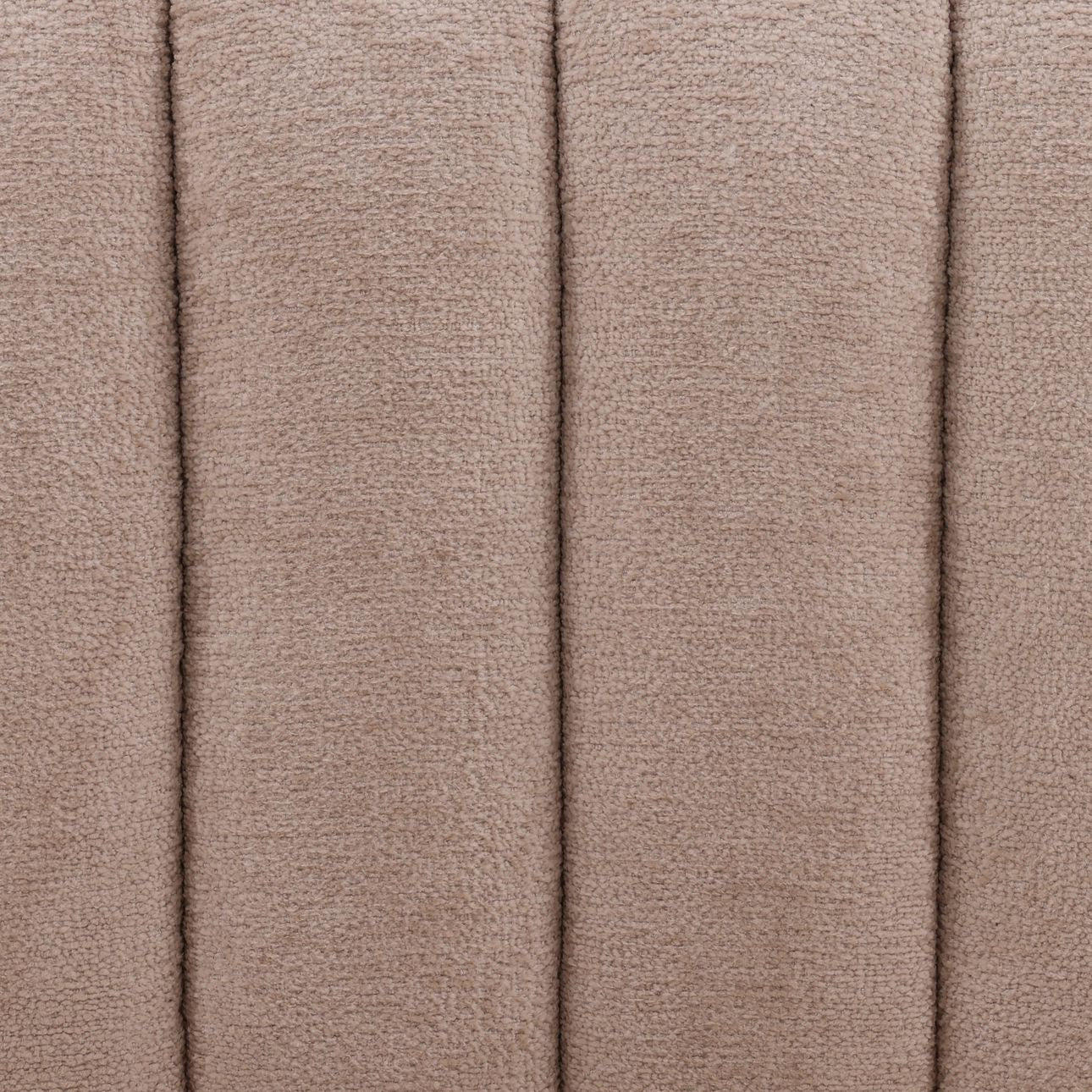 Sand Plain Woven Chenille Fabric Chair 43.5 in Wide