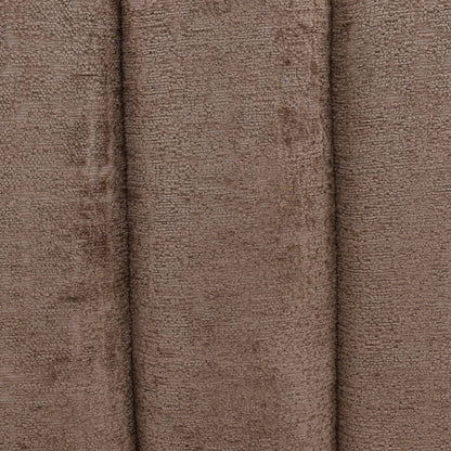 Brown Textured Chenille Fabric Chair 42 in Wide