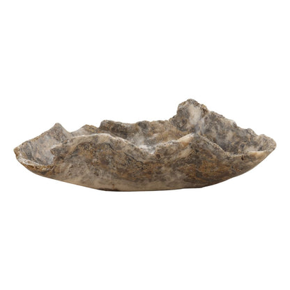 Natural Onyx Stone Bowl 14 in Wide