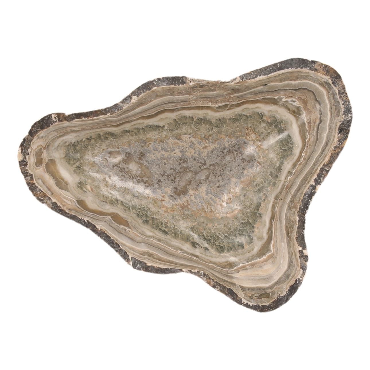 Natural Onyx Stone Bowl 12 in Wide