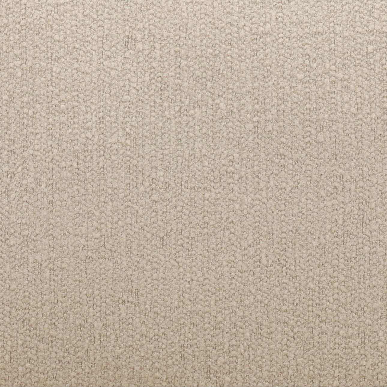 Sand and Grey Olefin Fabric and Teak Wood Sofa 39.5 in Wide