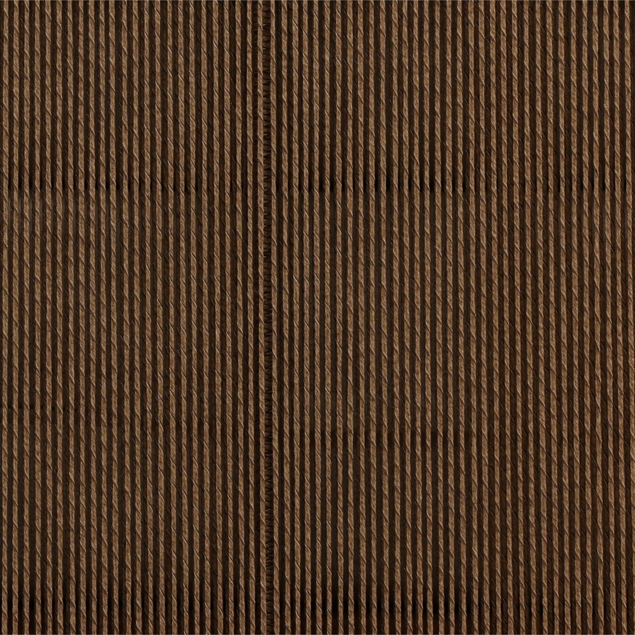 Sand and Natural Olefin Fabric and Teak Wood Sofa 86.5 in Wide