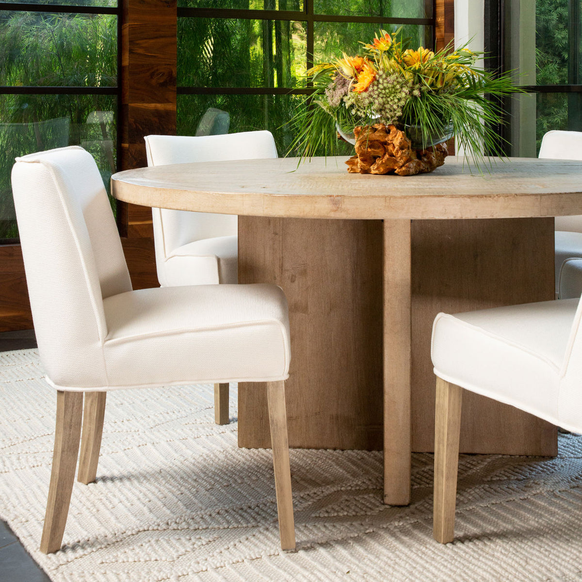 Hollis 6 Dining Table 60"