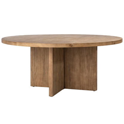 Natural Finish Reclaimed Pine Wood Table 60 in Wide