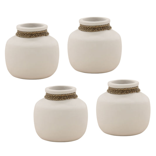 Heritage Terracotta and Seagrass Decor Accent