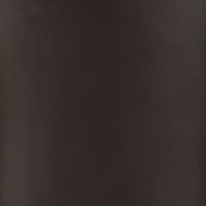 Chocolate Brown Terracotta and Natural Fibers Vase 8.5 in Wide