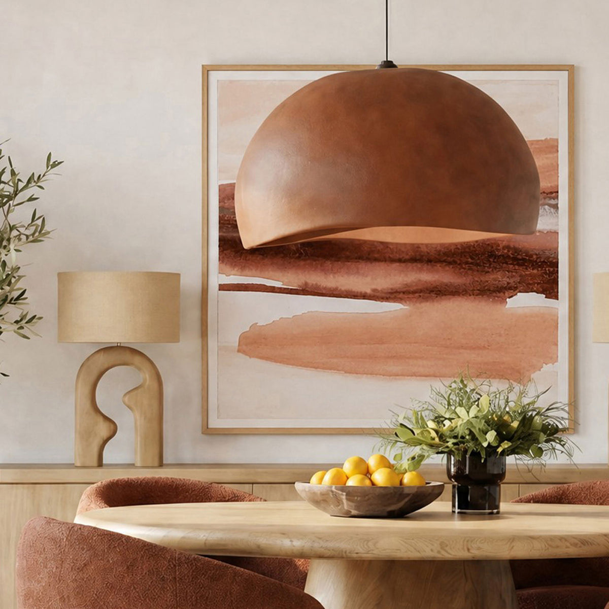 Artisan Fiber Cement Pendant