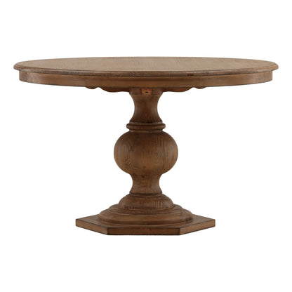 Elevated Reclaimed Pine Wood Dining Table
