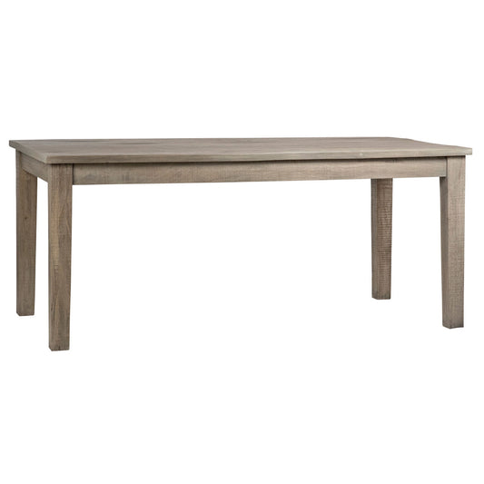 Light Grey Wash Sealed Finish Mango Wood Table 71 in Wide