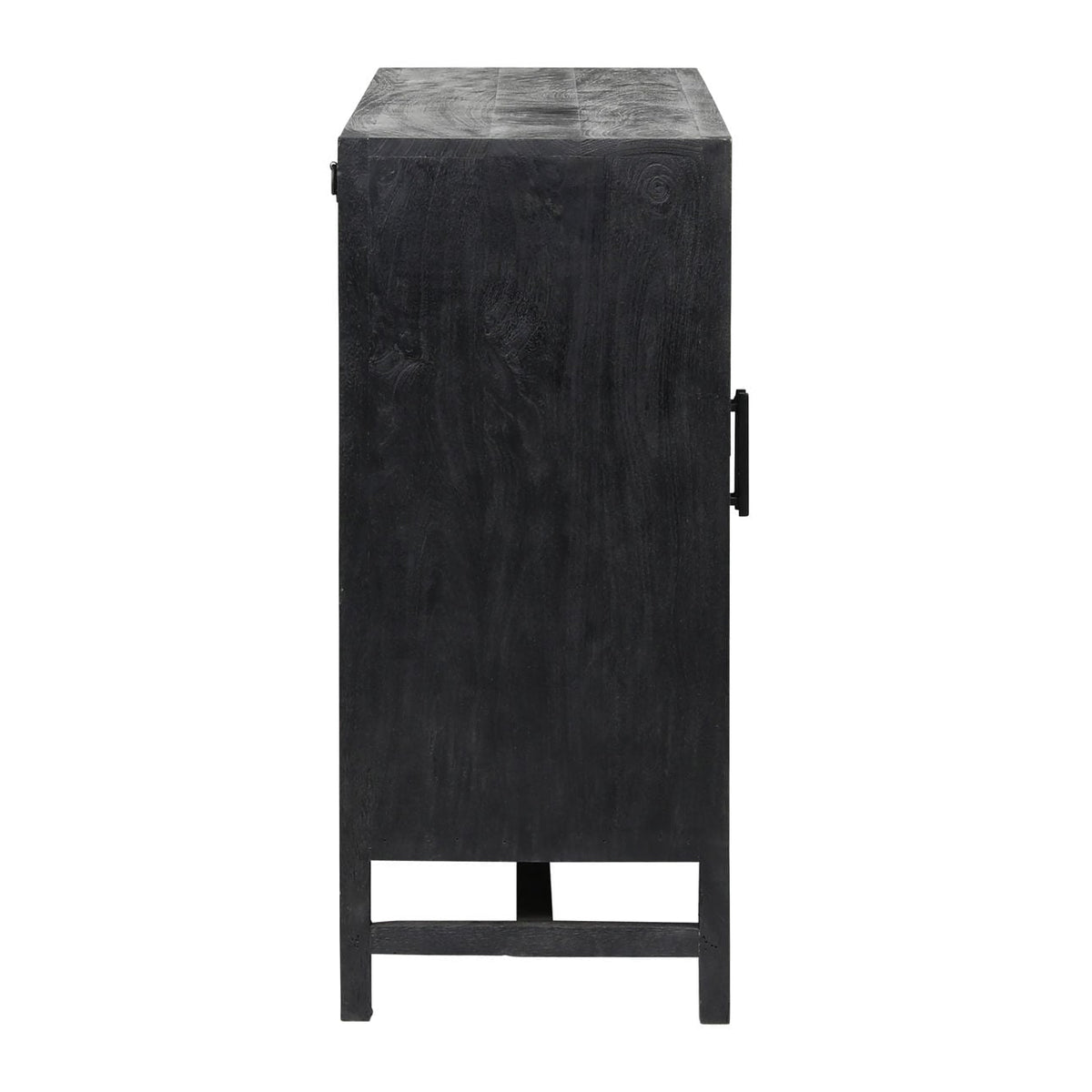 Signature Mango Wood with Cane Panels Cabinet