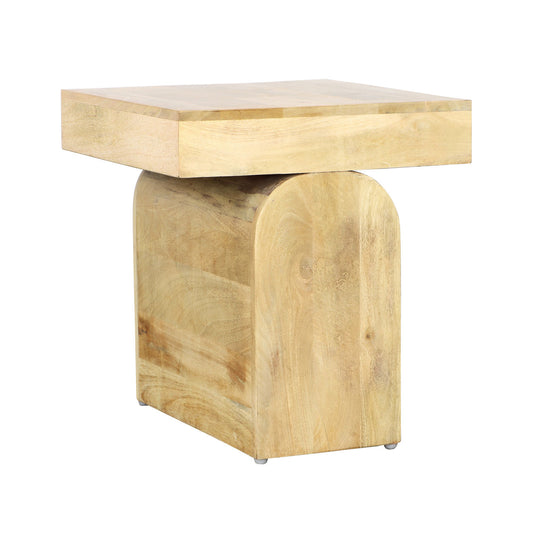 Light Natural Mango Wood Table 20 in Wide