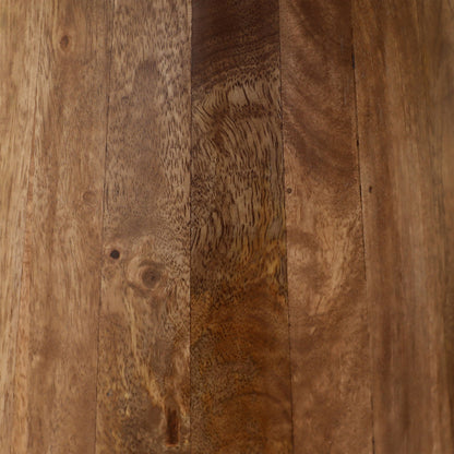 Medium Brown Mango Wood Table 52 in Wide