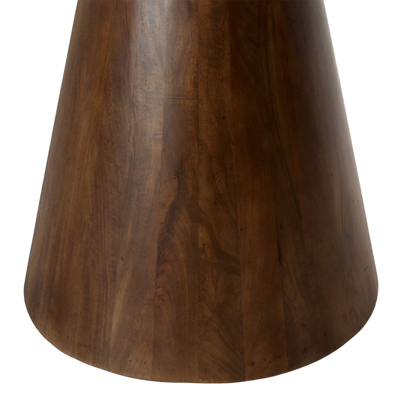Medium Brown Mango Wood Table 52 in Wide