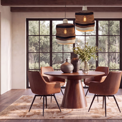 Elevated Mango Wood Dining Table
