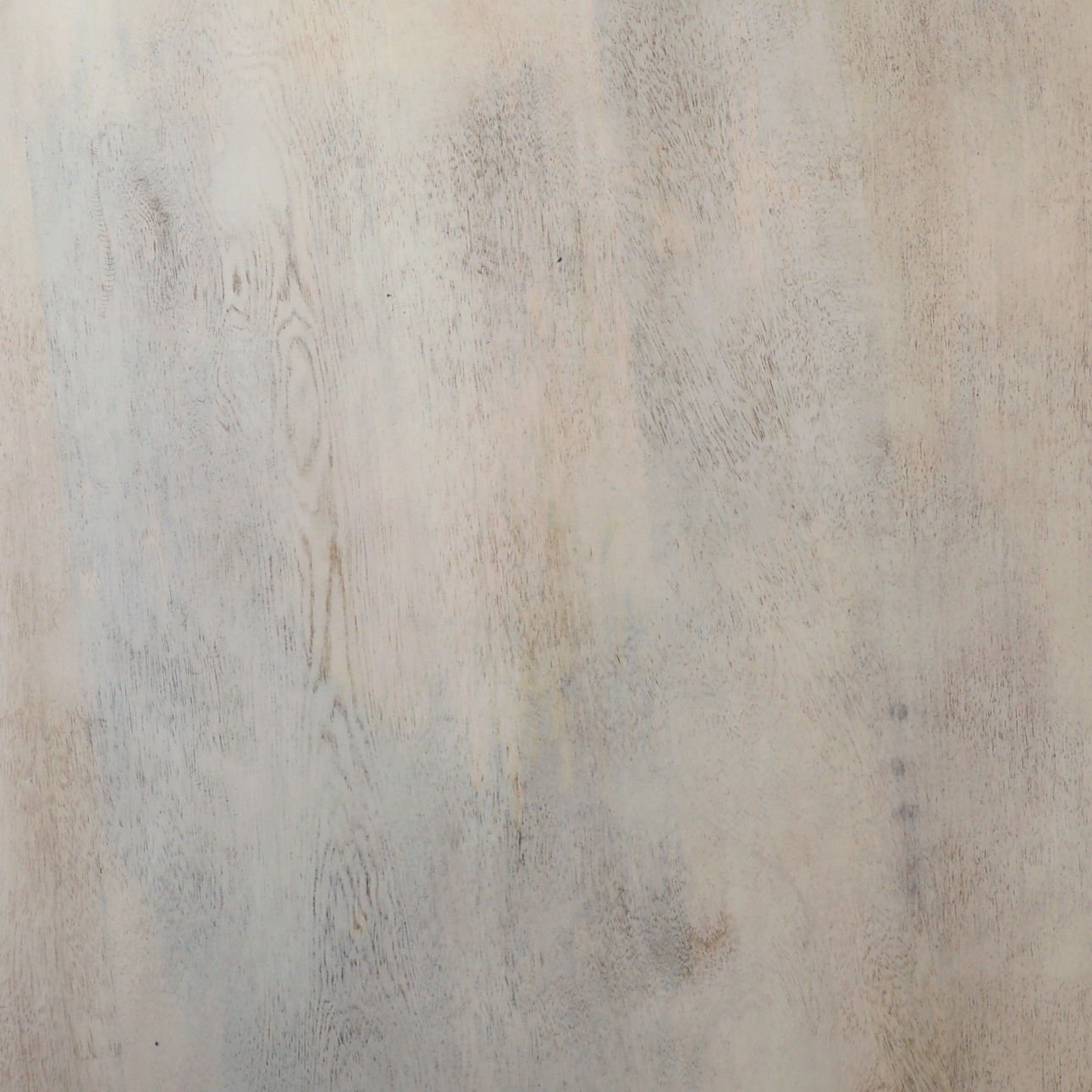 Whitewash with Grey Undertones Mango Wood Table 42 in Wide
